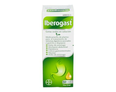 Iberogast Gotas Orales En Solución 1 Frasco 50 Ml