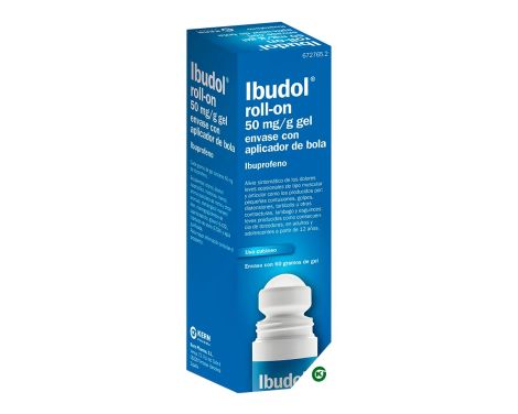 Ibudol Roll on 50mg/g Gel Cutáneo
