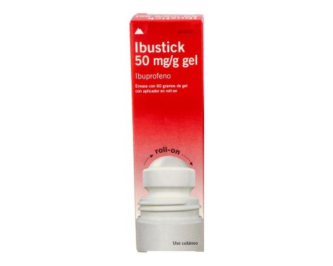 Ibustick 50 ml/g gel Cutáneo 1 Tubo 60g (Con Roll-On)