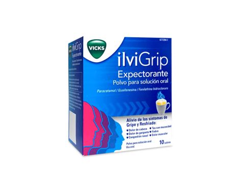 Ilvigrip Expectorante 10 Sobres Polvo Para Solución Oral