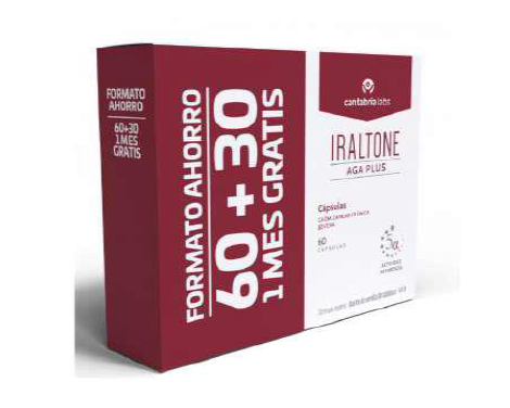 Iraltone Aga Plus Pack 60 Comprimidos + 30 Gratis 