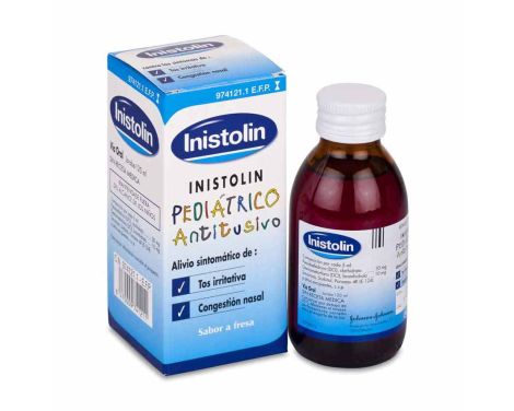 Inistol Pediátrico Tos y Congesión 2mg/ml + 6mg/ml Jarabe 120ml