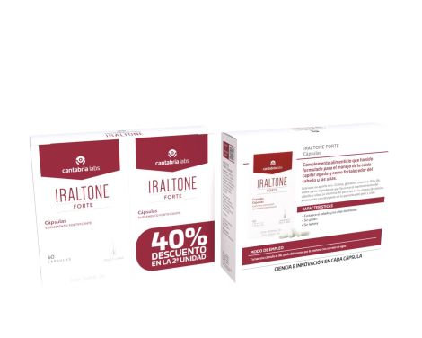 Iraltone Forte Pack Fortificante -40% dto 120 cápsulas