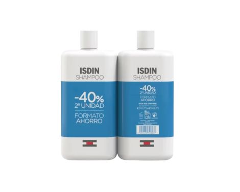 Isdin Duplo Champú Ultrasuave Daylisdin 2x400 ml