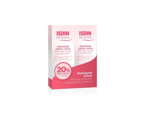 Isdin Woman Hidratante Íntimo Vulvar Duplo 2x30g