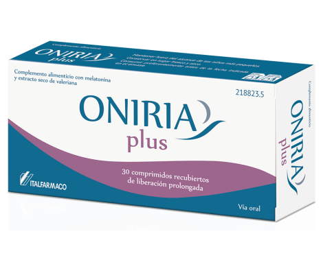 Oniria Plus 30 Comprimidos Liberación Prolongada 