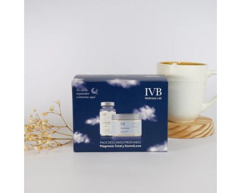 Comprar IVB Pack Descanso Profundo Magnesio Total 60 cápsulas + SomniLove 180grs