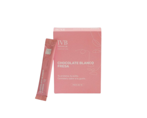 IVB Sticks De Sabores Sabor Chocolate Blanco y Fresa