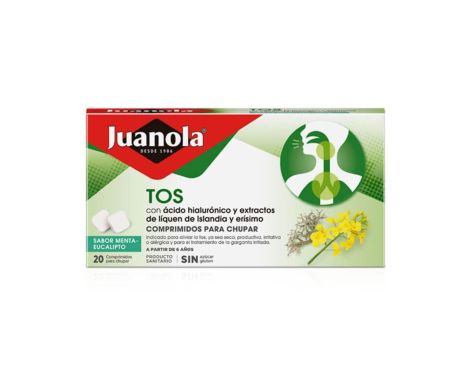 Juanola Tos 20 Comprimidos Para Chupar