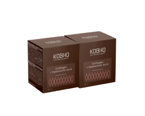 Comprar Kobho Colágeno + Ácido Hialurónico Duplo 2x20 Viales