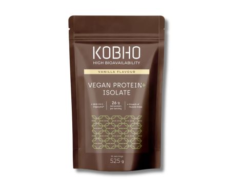 Kobho Proteína Vegana Aislada Sabor Vainilla 525g