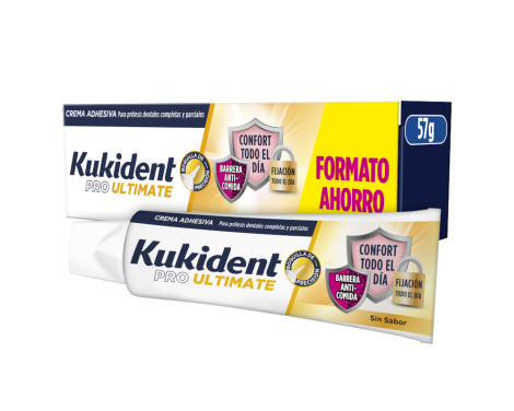 Kukident Pro Ultimate Crema Adhesiva Sin Sabor 57gr