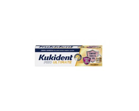Kukident Pro Ultimate sin Sabor Crema Adhesiva 40g