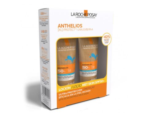 La Roche Posay Anthelios Pack Wet Skin SPF50+ 2x200ml
