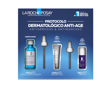 La Roche Posay Cofre Hyalu B5 30ml + Hyalu B5 Ojos 5ml + Mela B3 Sérum 10ml