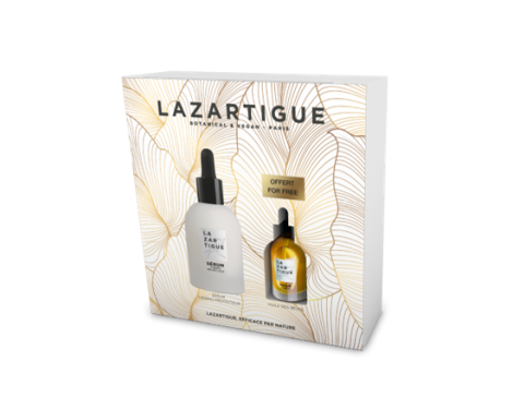 Lazartigue Cofre Sérum Termoprotector 50ml + Aceite Seco Capilar Nutritivo 10ml de REGALO