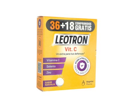 Leotron Vitamina C 36+18 Comprimidos Efervescentes