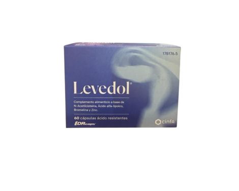 Levedol 60 Cápsulas