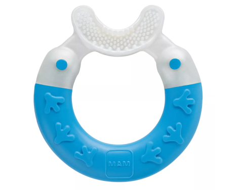 MAM Baby Bite & Brush Mordedor color Azul +3m 1 ud