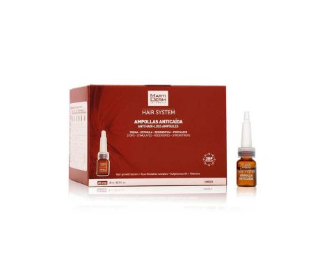 Martiderm Hair System Ampollas Anticaída 28x3ml