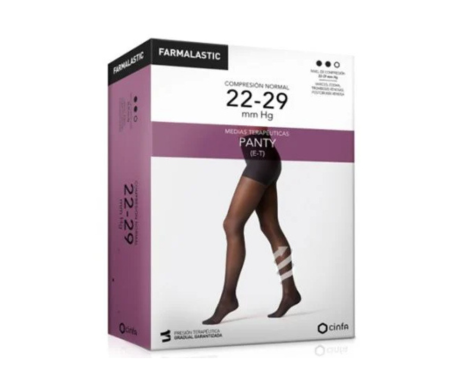 Farmalastic Panty Compresión Normal Talla Extragrande Color Negro