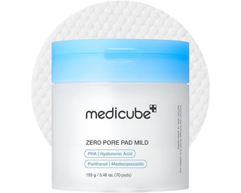 Medicube Zero Pore Pad Mild Discos Exfoliantes 70 Uds