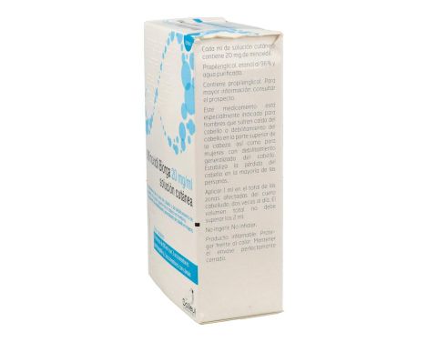Minoxidil Biorga 20 Mg/Ml Solución Cutánea 60ml sin receta