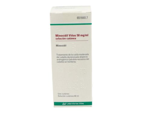 Minoxidil Viñas 50 Mg/Ml Solución Cutánea 1 Frasco 60 Ml