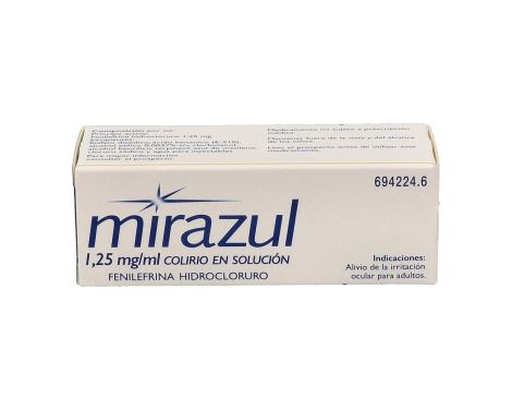 Mirazul 1,25 ml/ml Colirio En Solución 1 Frasco 10ml