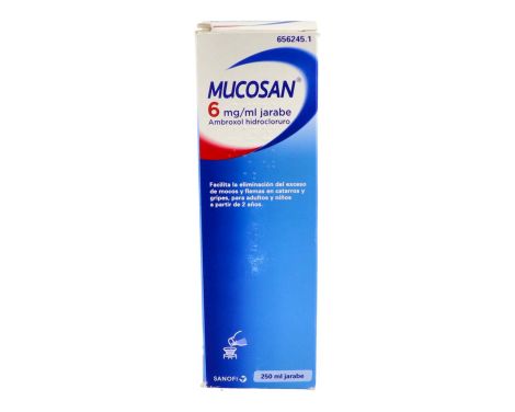 Mucosan 6 ml/ml Jarabe 1 Frasco 250 ml