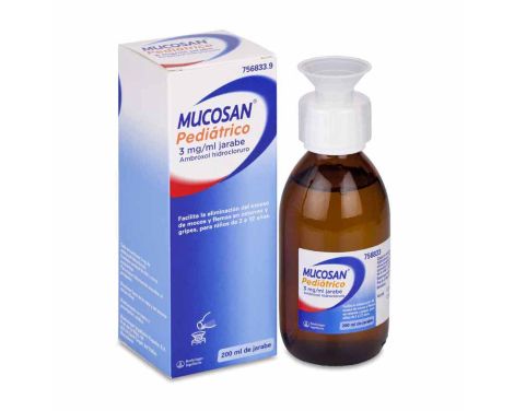Mucosan Pediátrico 3mg/ml Jarabe 200 ml
