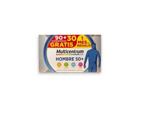 Multicentrum Hombre 50+ 90 Comprimidos + 30 Gratis