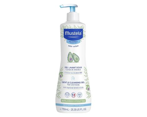 Mustela Gel De Baño Suave Con Aguacate Bio 750ml
