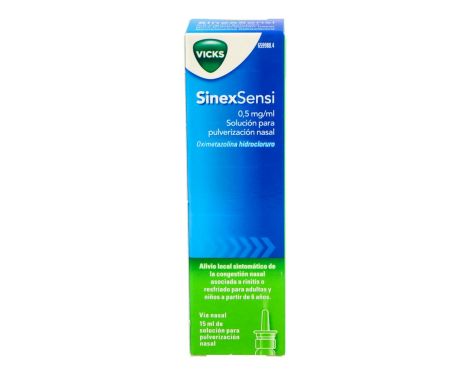 Nasalvicks 0,5 ml/ml Solución Para Pulverizacion Nasal 1 Frasco 15ml