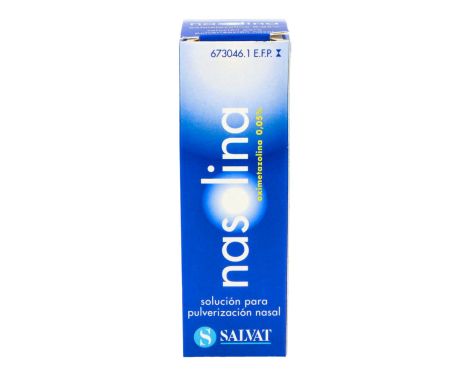 Nasolina 05 Mg/Ml Solución Para Pulverización Nasal 1 Frasco 20 Ml