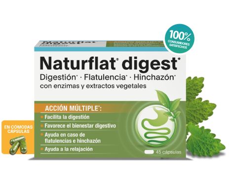 Naturflat Digest 45 cápsulas