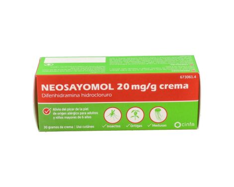 Neosayomol 20ml/g Crema 1 Tubo 30g