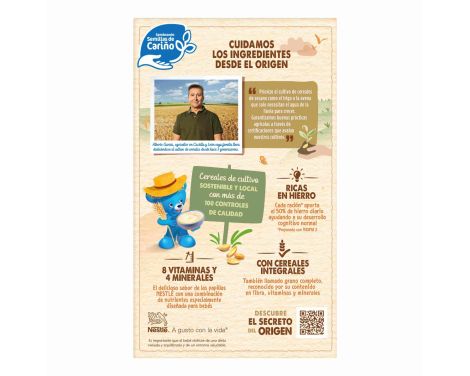Nestle 8 Cereales 0% Azúcares Añadidos 570 gr sin receta