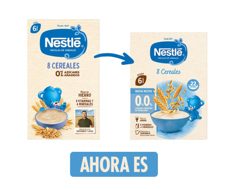 Comprar Nestle 8 Cereales 0% Azúcares Añadidos 570 gr