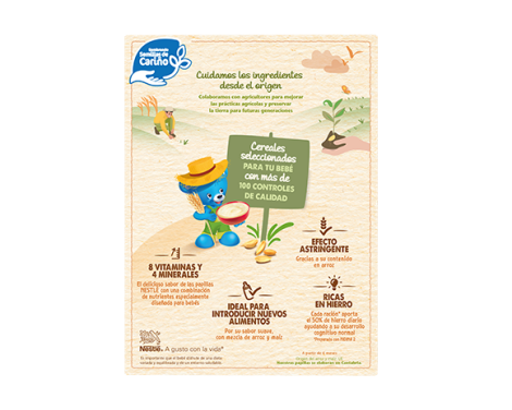 Nestlé Nutrition Papilla Cereales sin Gluten Maíz y Arroz 240g sin receta