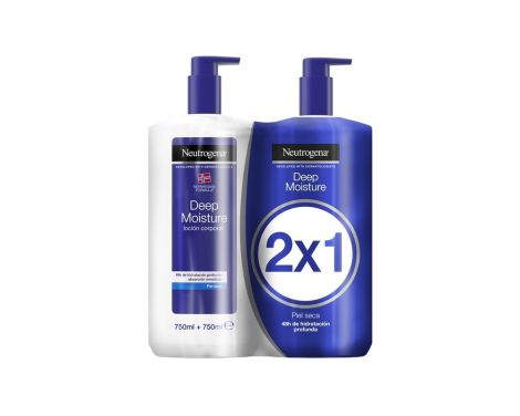 Neutrogena Loción Corporal Hidratación Profunda 2x1 750ml