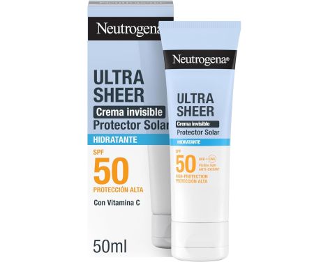 Neutrógena Ultra Sheer Crema Invisible Hidratante SPF50 50ml