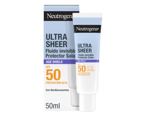 Neutrógena Ultra Sheer Fluido Invisible Anti-Edad SPF50 50ml