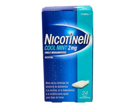 Nicotinell Cool Mint 2mg 24 Chicles Medicamentosos