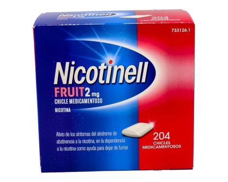 Nicotinell Fruit 2mg 204 Chicles Medicamentosos