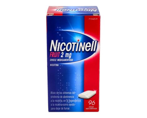 Nicotinell Fruit 2mg 96 Chicles 