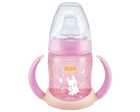 Nuk Biberón Entrena FC PP Efecto Luminoso Silicona 6-18m 150ml