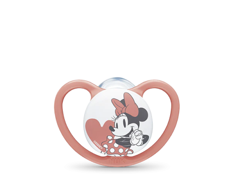Nuk Chupete Silicona Minnie Mouse 6-18m 1 ud