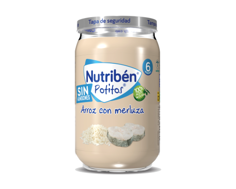 Nutribén Potito Merluza con Arroz 235g