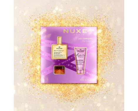 Comprar Nuxe Cofre Los Iconicos Aceite Seco Huile Prodigieuse 50ml + Champú 50ml + Rêve de Miel 15g